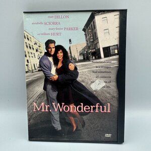 Mr Wonderful DVD 1993 Matt Dillon Annabella Sciorra Romantic Comedy Warner Bros